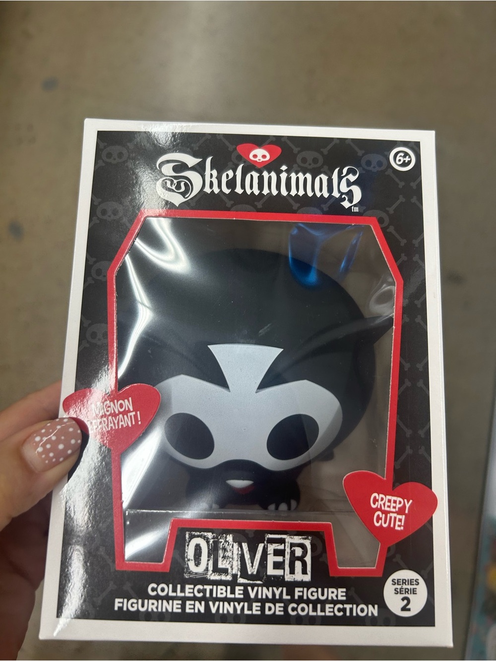 NWT Skelanimals Oliver Vinyl Figure
